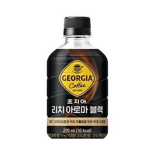[코카콜라] 조지아 리치아로마 블랙 270ml 48개