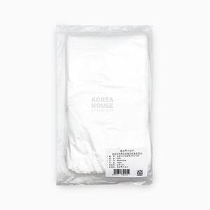 손잡이 야채봉투 30L(백색)100매/일회용 비닐봉투 포장용 봉투 속지 비닐 야채 쓰레기 대형 투명 비니
