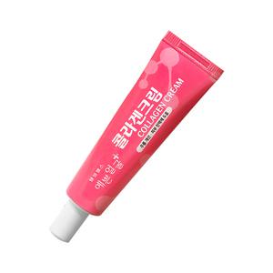 웰빙헬스 예쁜얼굴 콜라겐크림 25ml x 1개 피부탄력 주름 개선 고보습 H