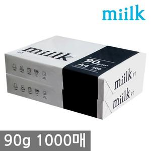 한국 밀크PT A4 복사용지 90g 1000매