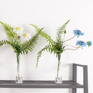 데이지보스턴유리화병set 40cm (2컬러) 조화 화분 꽃