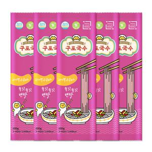 쫄깃 구포 국수 자색고구마 소면 300g X 5개