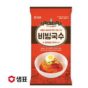 샘표 비빔국수 135g /샘표국시 야식 간편식 간식