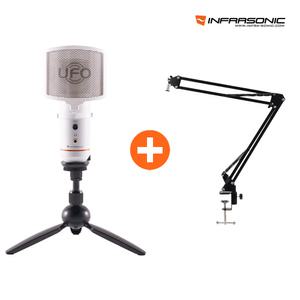 [인프라소닉] UFO mini 화이트 USB 마이크 패키지 2