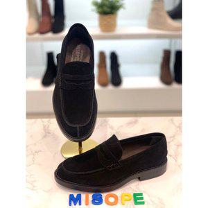 [여주점][미소페]4cm 스웨이드 패니로퍼 (3color) 722139350BK