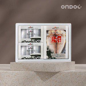 [온도씨]제주수산물 선물세트 모둠 1호 (은갈치 특대 2미/옥돔 대 4미)