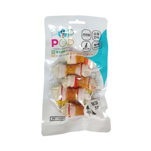 NEW POPPOP 뉴 팝팝 덴탈케어 애견간식 70g 딩고껌 5P