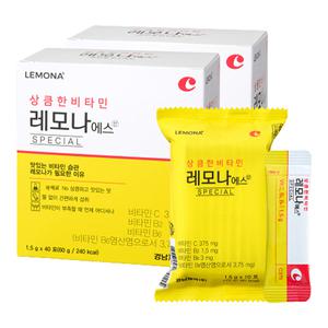 경남제약 레모나S산, 40포, 2개