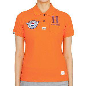 [부산점][혼가먼트]혼가먼트 골프웨어 여성 반팔티셔츠 HCW 2A AP84 ORANGE
