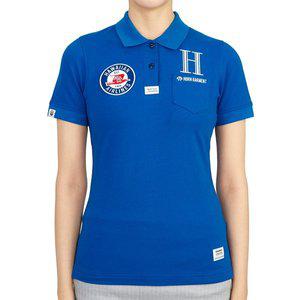 [부산점][혼가먼트]혼가먼트 골프웨어 여성 반팔티셔츠 HCW 2A AP85 BLUE