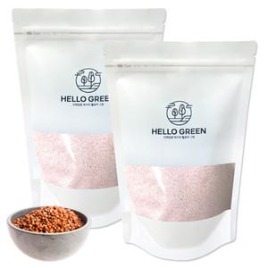 헬로우그린 국내산 생 수수 가루 500gX2(팩) 총1kg