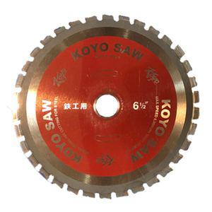 일제 KOYO 충전 원형톱날 철공용 165mm 팁쏘 스킬날 판넬 금속용
