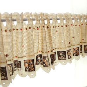 커피타임 바란스 8size (커튼봉포함) 주방창문 미니커튼