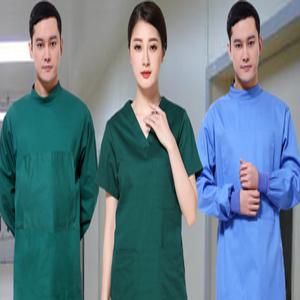 수술복가운 긴팔 의사가운 원피스 세트 종합병원 의상