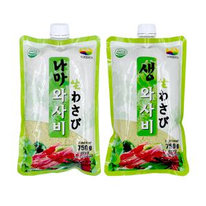 [아이스박스포함]녹미원 생와사비(나마) 750g (생) 750g 택1 고추냉이