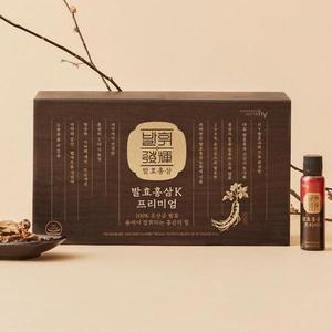 hy 한국야쿠르트 발휘 발효홍삼 K 프리미엄 항산화 50ml x 30병