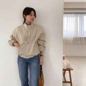 여자 코튼점퍼 스토퍼자켓 하이넥집업 FW 점퍼