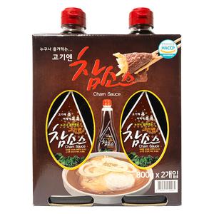 우리식품 고기엔 참소스 800g 2개