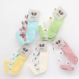 아동양말 시스루망사 9-10세(5호) 5켤레 N174514