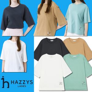 국내매장 정품 헤지스 반팔티 여성 오버핏 루즈핏 캐주얼티셔츠 데일리 베이직 HSTS-4BC25