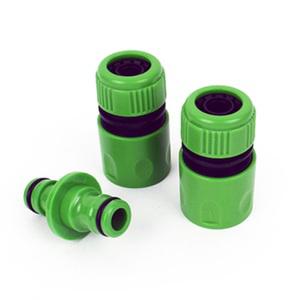 원터치 물호스 연결기 연장커넥터 플라스틱 일자 16mm