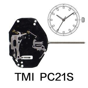 TMI PC21 미요타 쿼츠 무브먼트 시계 부품 수리 액세서리, 전자 3 핸드 교체 2035