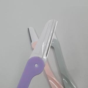 [XBF697KO]일자형 눈썹정리 눈썹칼 3P 눈썹정리도구
