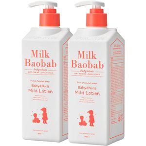 밀크바오밥 베이비키즈 마일드 로션 500ml 2개