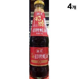 [XBJ7H9MM_47]굴소스 해천 시그니처병 725g X4 중식굴소스