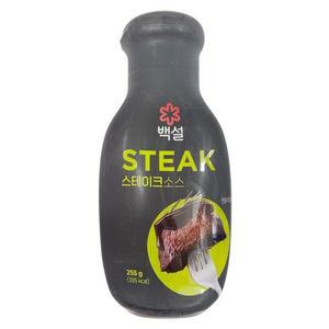 [XBI4121L_47]씨제이제일제당 백설 스테이크 소스 255G