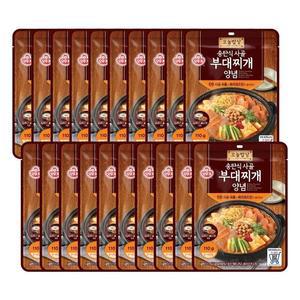 [XBK8048N_47]송탄식사골 부대찌개양념 110g 20개 양념소스