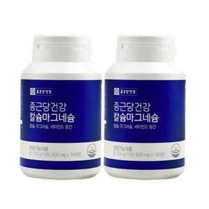종근당건강 칼슘마그네슘 600mg x 360정 뼈에좋은영양제/마칼디