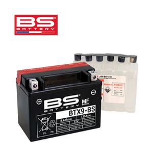 BS배터리 BTX9-BS 12V(유아사 YTX9-BS)포르테 보이저125 딩크125등