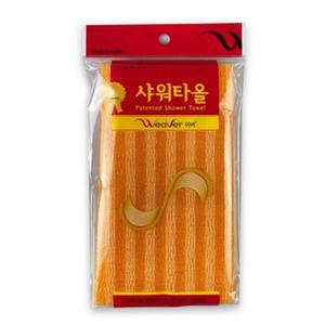 국내생산 위버 샤워 타올 거품 -R 바디 타월 목욕