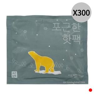 포근한 핫팩 흔드는 손난로 군인 캠핑 150g X300개