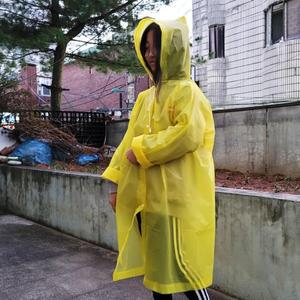 [JHQRDMM6_4B]노랑 비옷 우비 아동용 레인코트