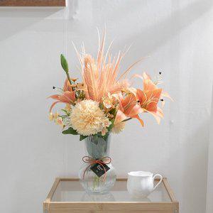 [플라워트리]백합버티칼화병set 46cm (DIY) 인테리어 조화