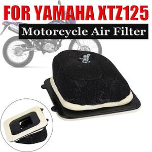 야마하 XTZ125 XTZ 125 용 오프로드 에어 필터 시스템, 흡입 클리너 그리드 모토크로스 액세서리 코튼, 125CC
