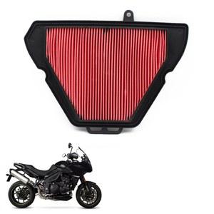 오토바이 공기 필터 흡입 클리너, Triumph Tiger 1050 2007-2011 용 부직포 원단, 1