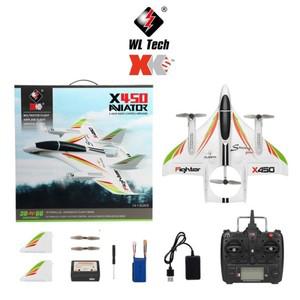 WLtoys XK X450 RC 비행기, 6CH 브러시리스 2.4G 무선 제어 글라이더, 고정익 리모컨 3D 6G 헬리콥터