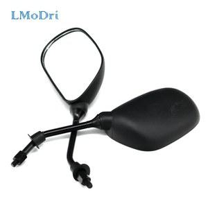 LMoDri 오토바이 백미러 스쿠터 전기 모터, 전기 자전거 후면 볼록 미러, 범용 수리, 8mm, 로트당 2