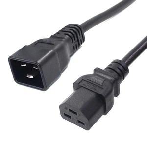 IEC32 C20  C21 수컷  C19 암컷 전원 컴퓨터 케이블 16A 250V AC 리드 코드 서버 PDUUPS 전원 공급 장치 코