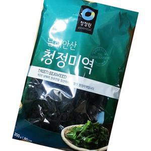 건미역 청정원 200g？식자재 업소용 식재료 식당용 대용량 단체 급식용