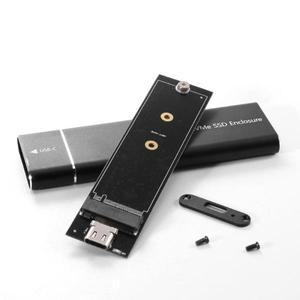 USB 31  M2 NVME PCIe SSD 외장 케이스 엠 키 타입 C 어댑터 커버 10Gbps Gen 2 USB31 박스