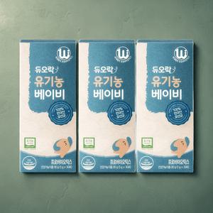듀오락 유기농 베이비 30일분 3개 유산균 프로바이오틱스 아기 영양제 설 선물