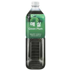 [대호식품] 대호 까르페 액상 매실 아이스티 1L x 12개