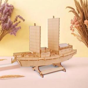 영공방 입체퍼즐 나주 왕건호 목재 모형 미니어처 조립 배모형 만들기 DIY YM755