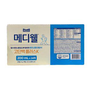 코스트코 메디웰 고단백 플러스 K 200ml x 24개입 단백질음료 미네랄