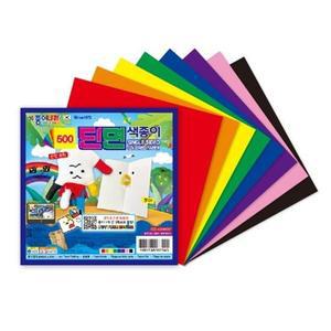 500 단면색종이 15cmx15cm 8색 8매