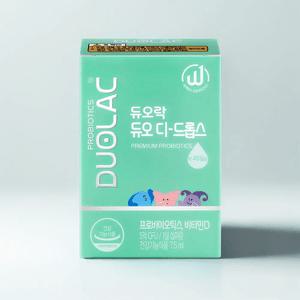 듀오락 듀오 디 드롭스 7.5ml 45일분 1개 베이비 액상 아기유산균 비타민D